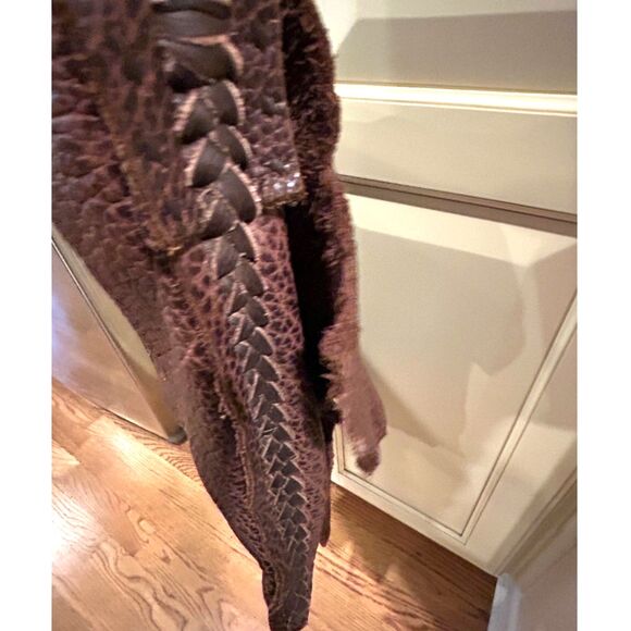 Gabriel Good Artisan Crafted One of a Kind Buffalo Leather Messenger Bag - Picture 6 of 12